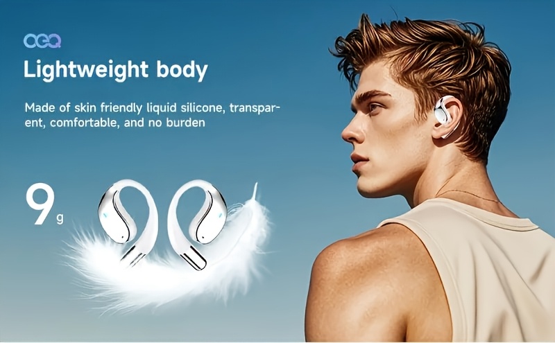 ai translation headset bone conducting wireless headset real time translation in 144 languages 6 mics intelligent noise cancellation real time translation of meeting notes touch control       running and exercise business music and phone calls details 4