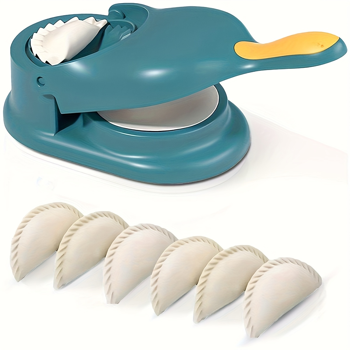 1pc Prensa para Empanadas y Wrapper 2 en 1 de Fácil Uso - Mango Ergonómico, Sin Necesid...