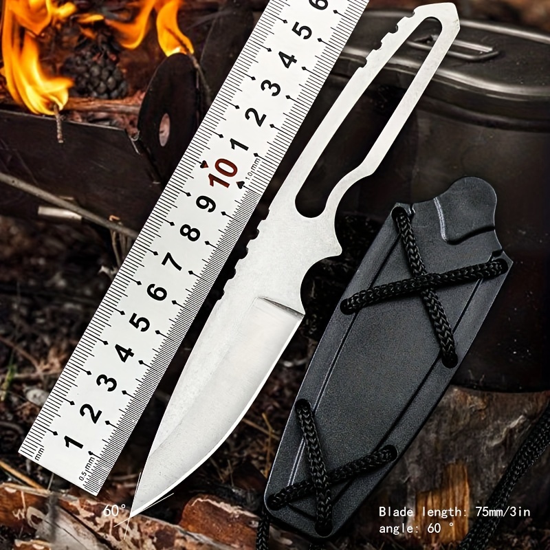 The Ultimate Outdoor Survival Kit Knife Leather Scabbard Bbq Fishing  Defense Gadgets Perfect Gift For Men, High-quality & Affordable