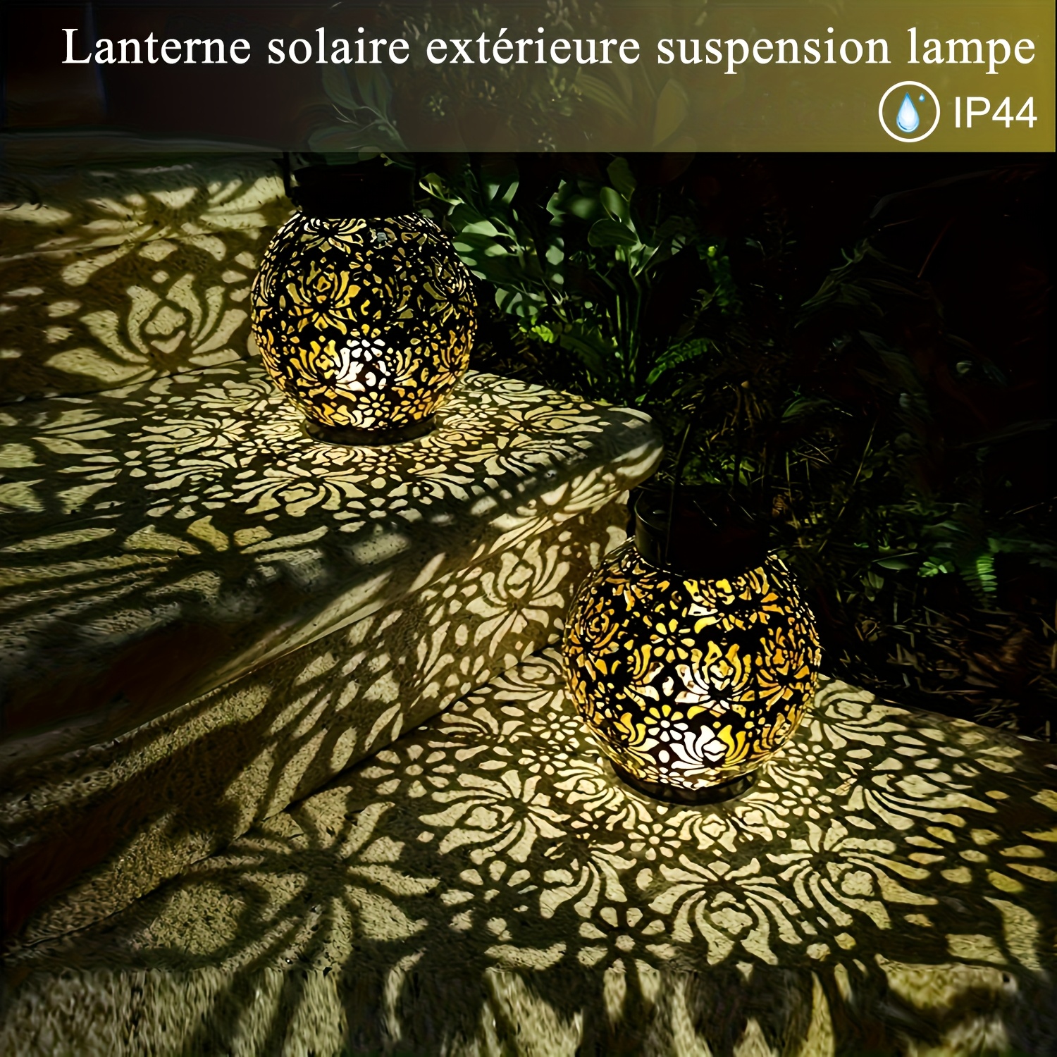 XOYZUU Panneau Solaire, Remplacement De Lumières Solaires LED Panneau