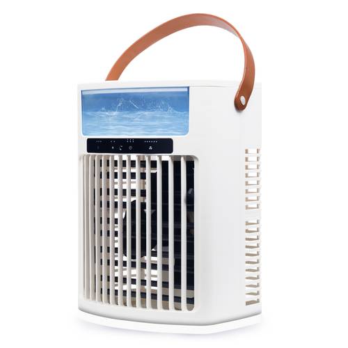 energy 10w portable air conditioner mini evaporative air cooler usb summer cooling fan quiet motor ac unit desk humidifying tower fan with 1l tank 5 wind nozzle spray for pet bedroom camping car gift portable ac