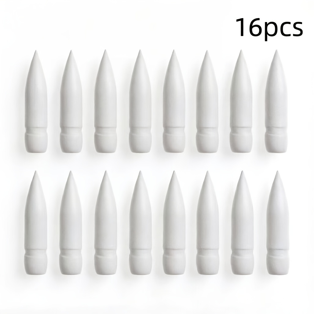 TEMU Embouts de rechange universels pour marqueurs série GN.8101 - 16 pièces, blanc, durables et de haute qualité, adaptés aux et d'artisanat,