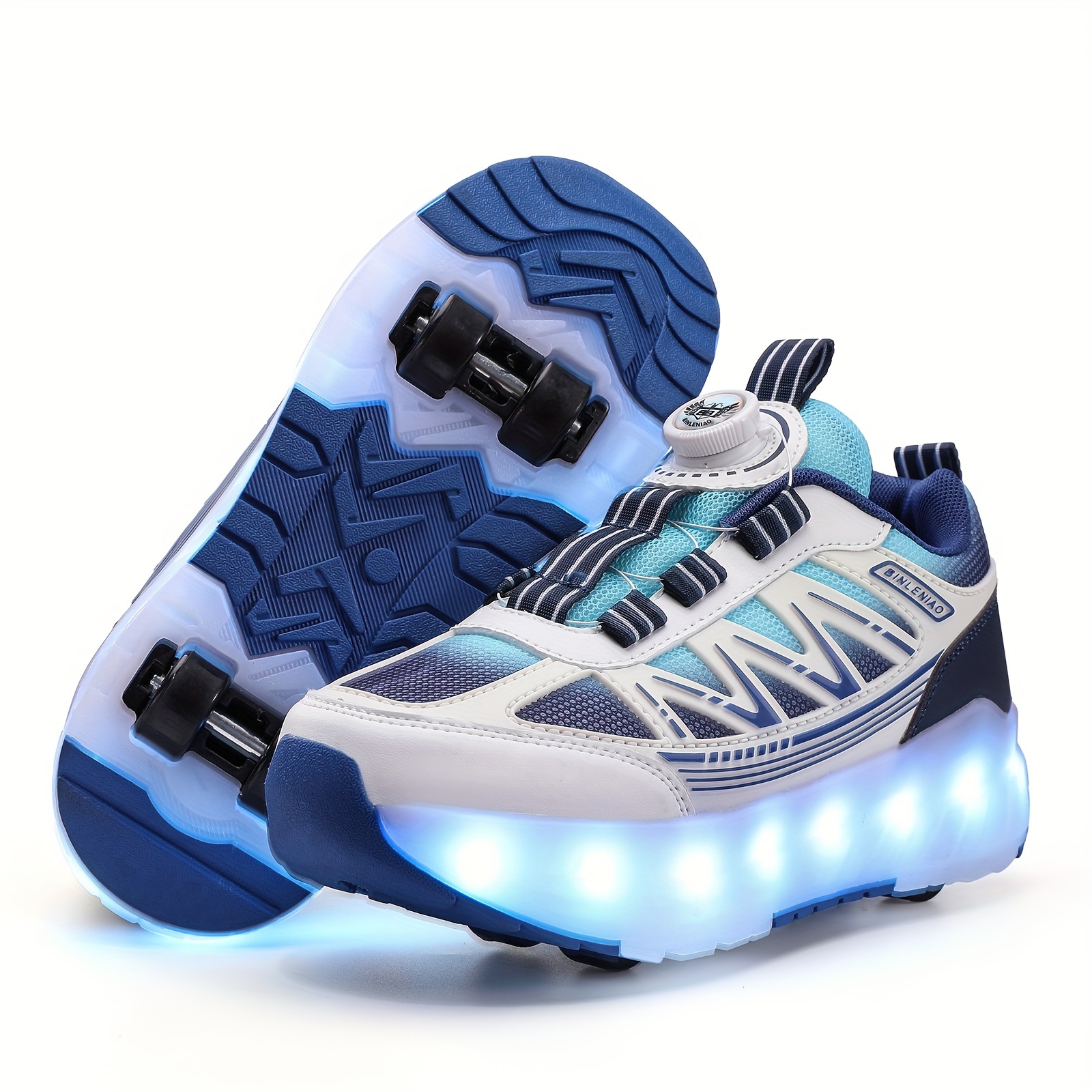 ENEN Chaussure A Roulette Lumière LED, Chaussures A Roulettes