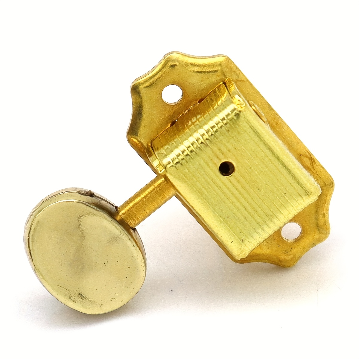 3L3R Small Ellipse Buttons Guitar String Tuning Pegs 1:15 Vintage Style Tuners Machine Heads Set of 6pcs for Les Paul Style Electric or Acoustic Guitar, Tuning Pegs Replacement, Classic Tuners, Vintage Design, Replacement Tuners, Acoustic Guitarists