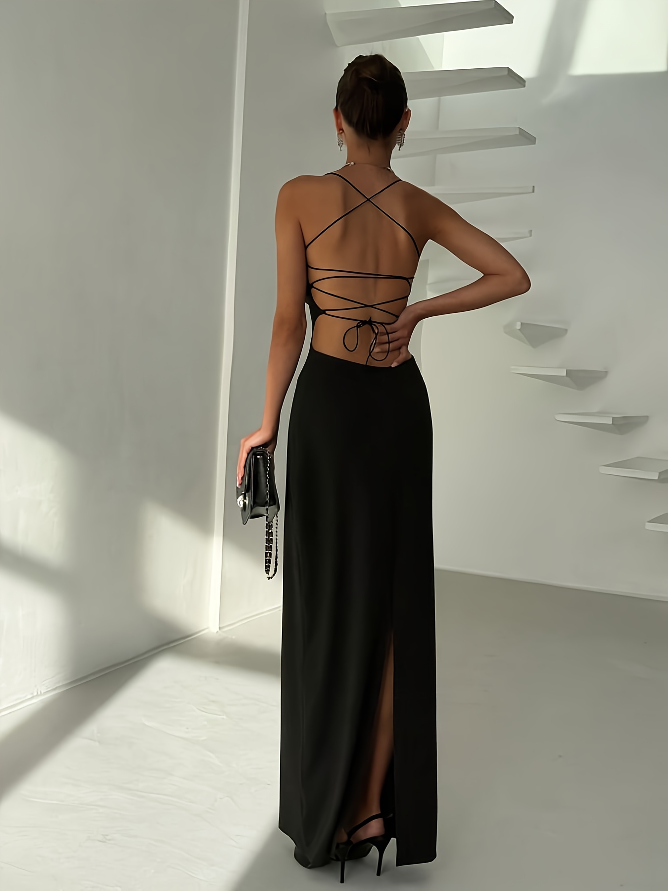 backless birthday dress My 21st Birthday Dress Handmade Backless Crystal Metal Mesh Dress main image 1