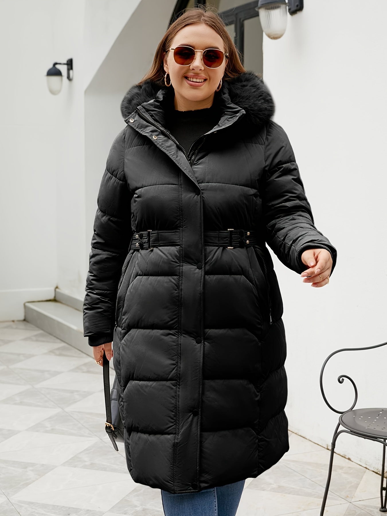 Formal Coat Plus Size Dressy Winter Coats Women's Plus Size Winter