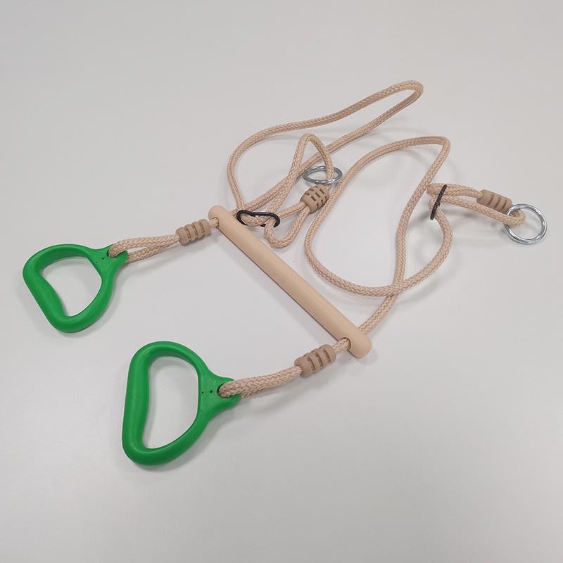 Adjustable Gymnastics Ring Swing - Indoor And Outdoor Garden Use, Ideal For Grip Training, , An For Home Fitness With Adjustable Rope Rings And Swings