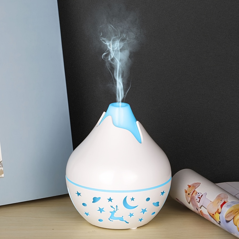 Image of Usb-powered Multifunctional Humidifier, Design, Wooden Decor, Ideal For Office, Bedroom, Living Room - In 3 Colors, Bedroom Humidifier | Modern Humidifier