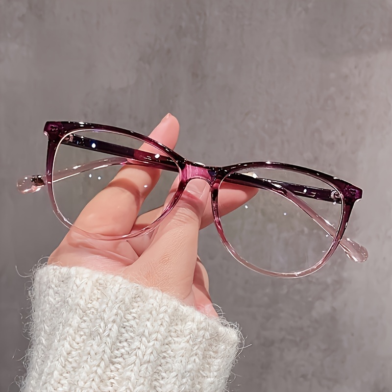 TEMU Eye Glasses For Women - Fashionable With Metal , Pc Material