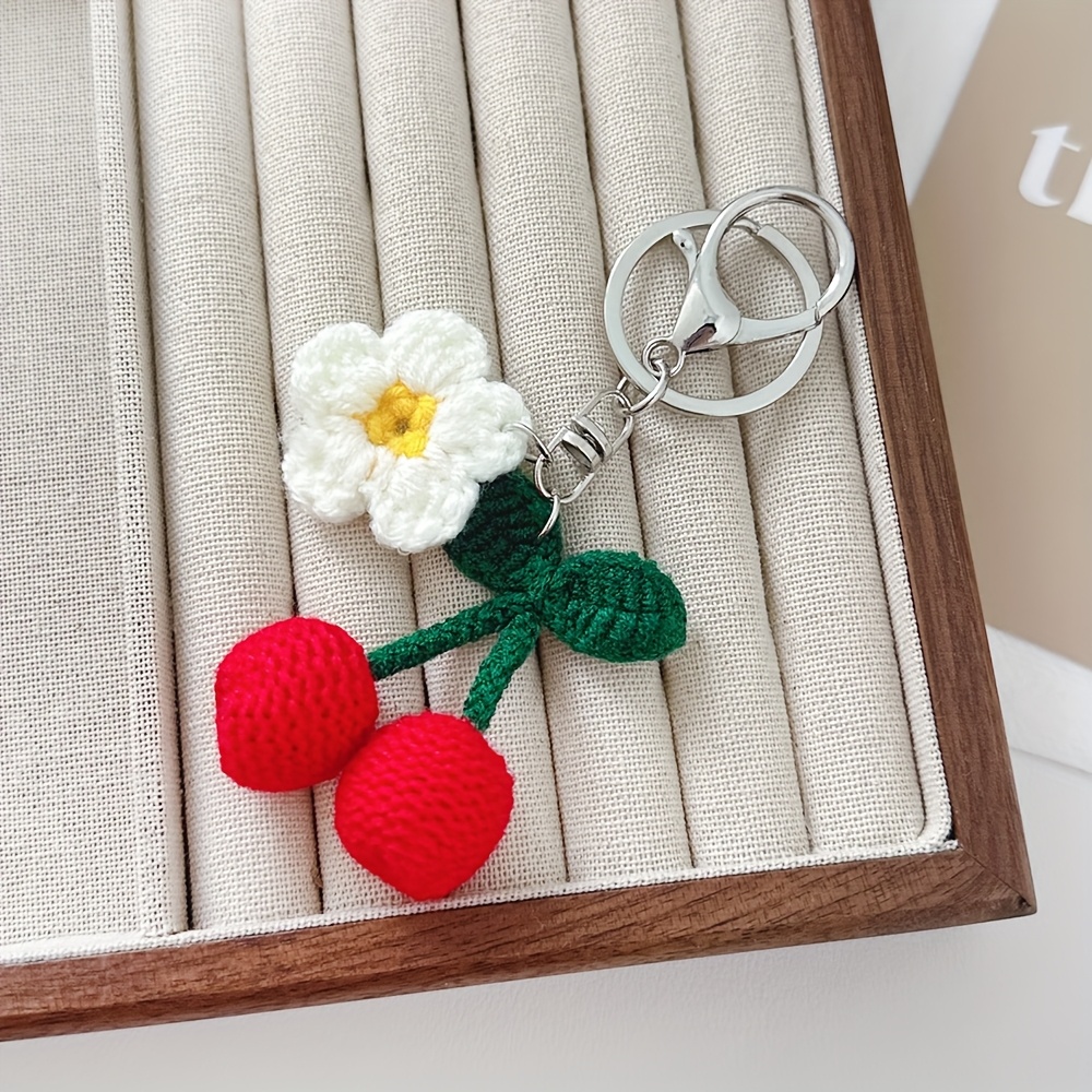 Knitted Bag Charm