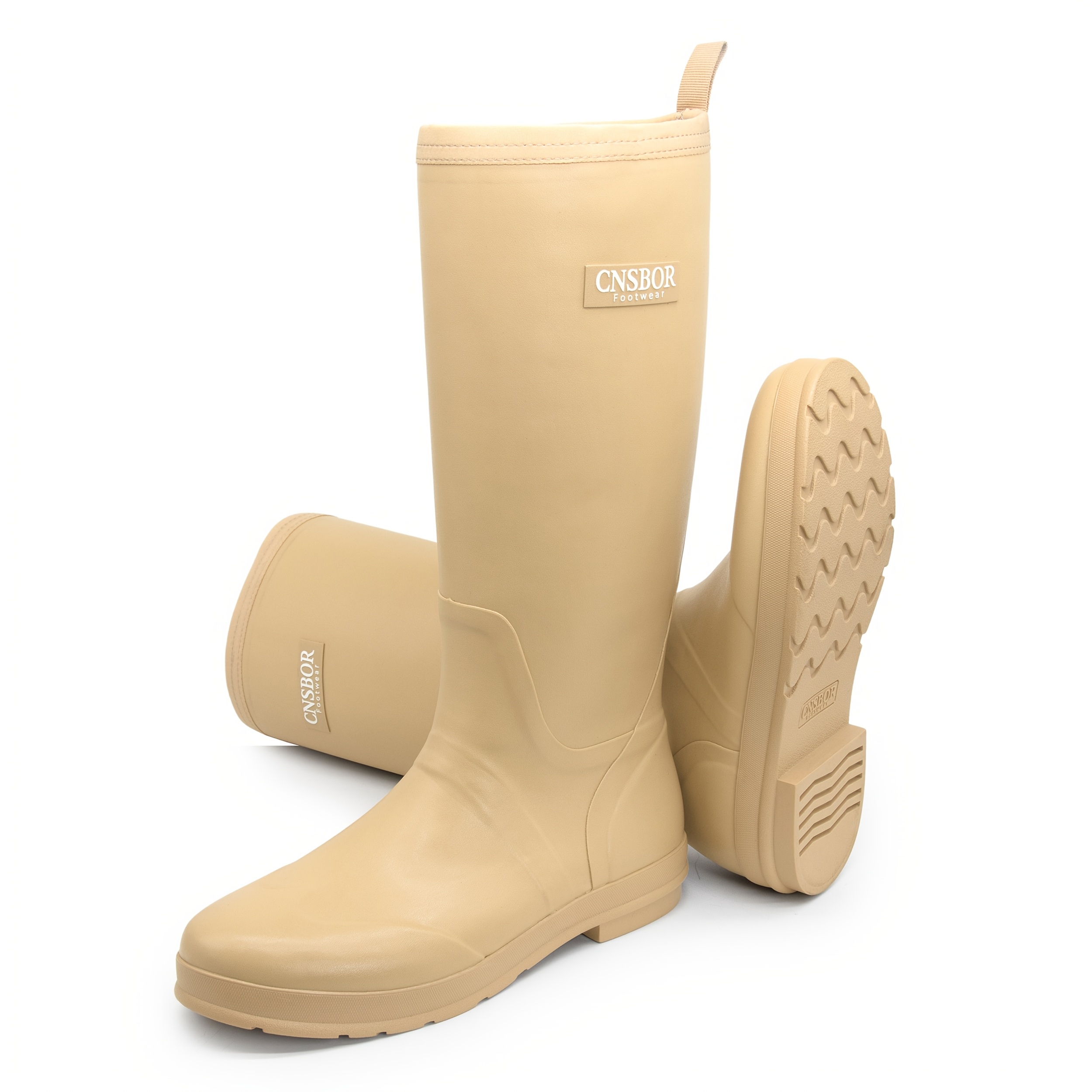 Botas De Agua Unisex Extra Anchas - Goma EVA, Antideslizantes, Impermeables, Ideales Para Jardinería Y Trabajo