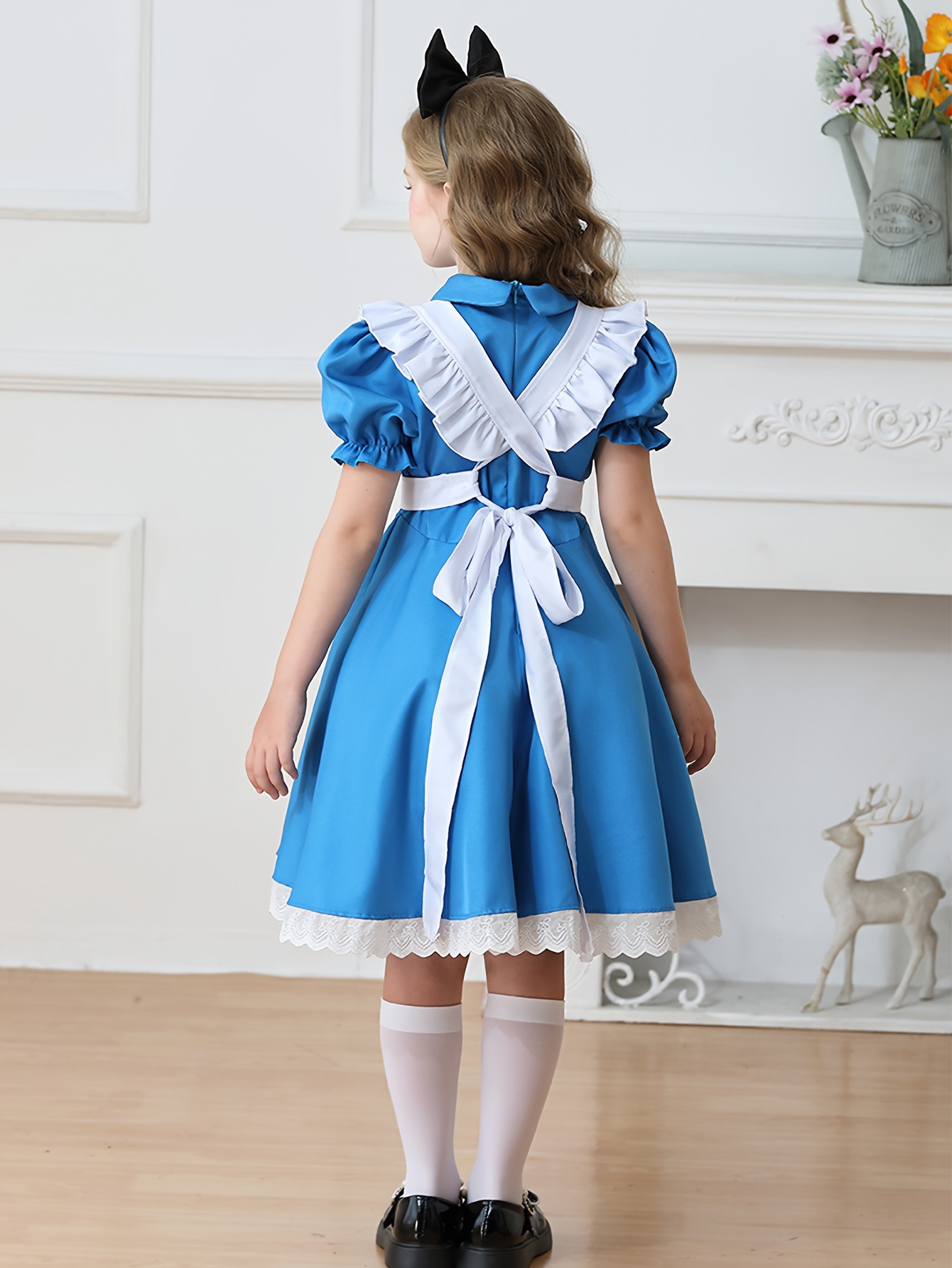 princess polly baby blue dress Vince main image 0