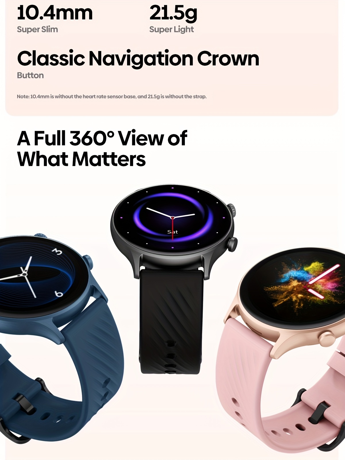 ساعة ذكية Zeblaze Btalk 2 Lite بشاشة مقاس 1.39 بوصة تدعم المكالمات الصوتية ومراقبة الصحة، وتحمل تصنيف