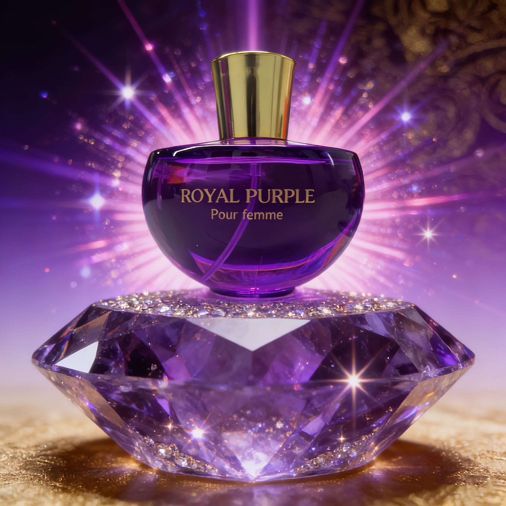 TEMU Eau De Parfum For Women Long Perfume With Floral Scent Parfum In Box Gift Elegant Purple Perfume For Wear Christmas Gift based Edp TEMU Eau De Parfum For Women Long Perfume With Floral Scent Parfum In Box Gift Elegant Purple Perfume For Wear Christmas Gift based Edp