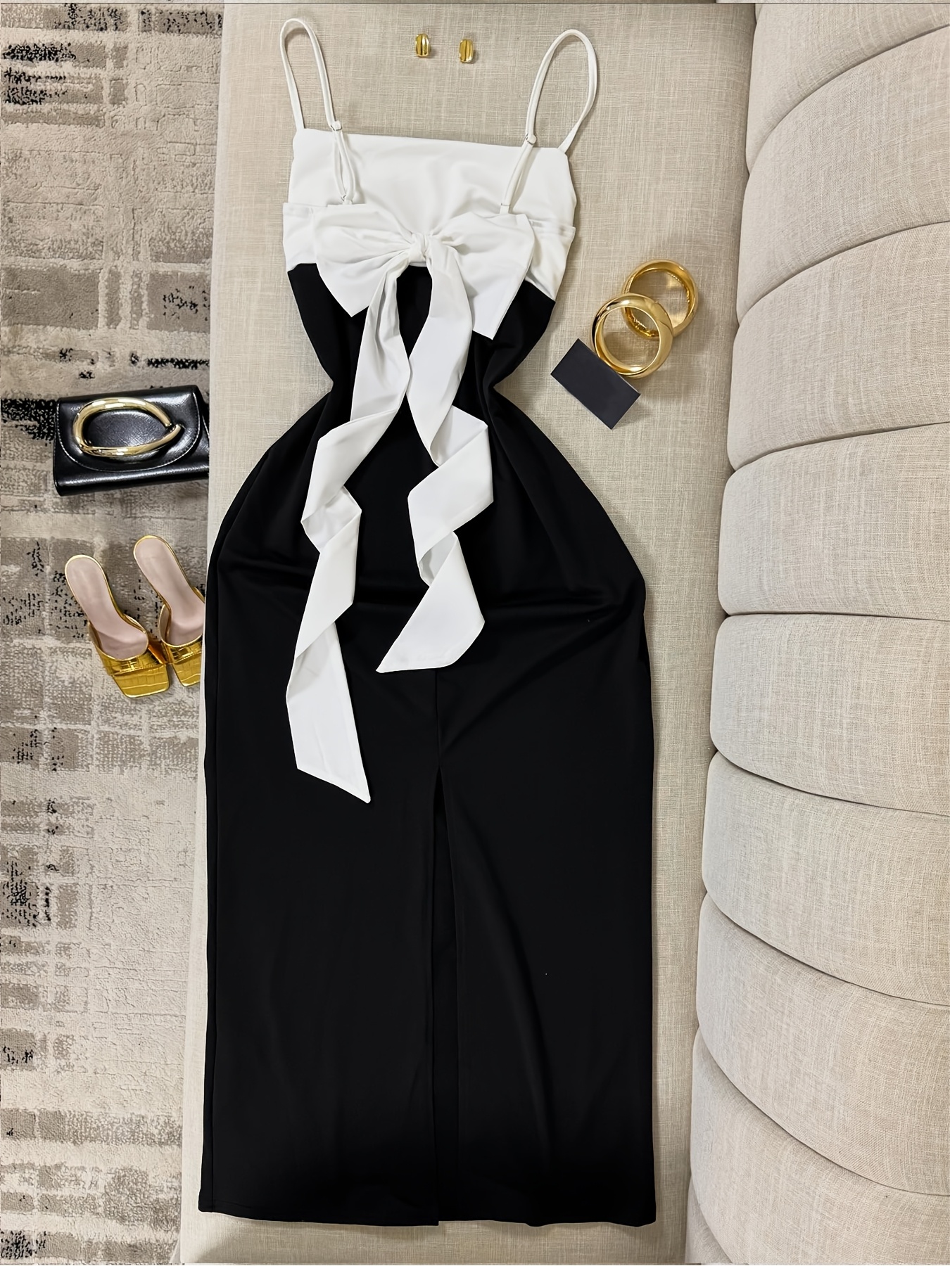 womens simple elegant sleeveless halter neck maxi dress - Temu Kuwait
