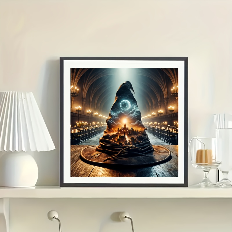 Image of 5d Diy Diamond Painting Kit, Frameless Rhinestone Decorative Gift, Birthday Gift For Adults, Beginner Diamond Painting Set, Diamond Dotting, Suitable For Home Decor And Room Wall Decoration