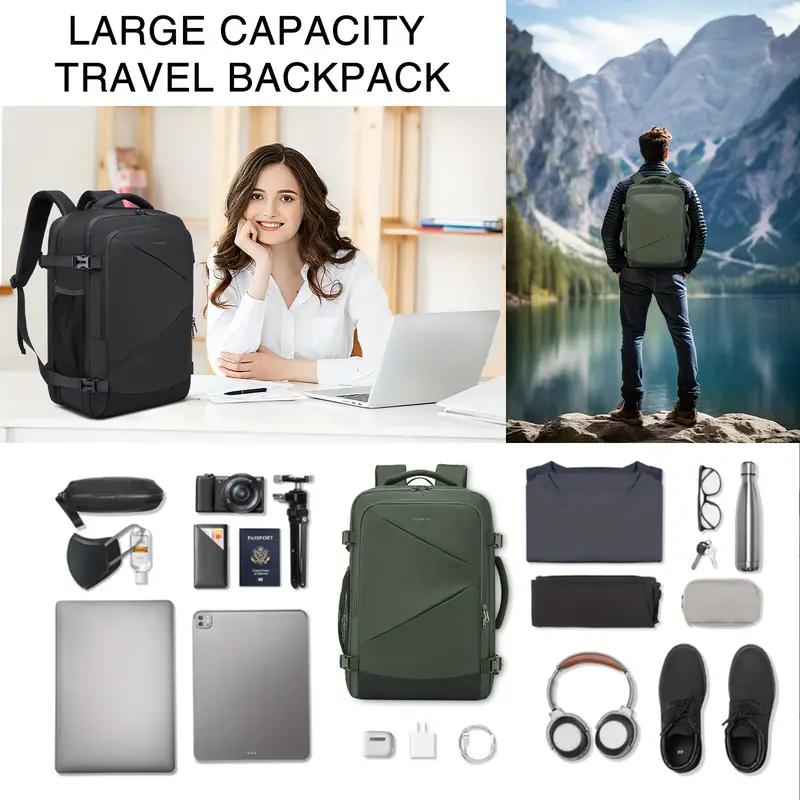 carry travel backpack expandable personal - Temu Qatar carry travel backpack expandable personal - Temu Qatar