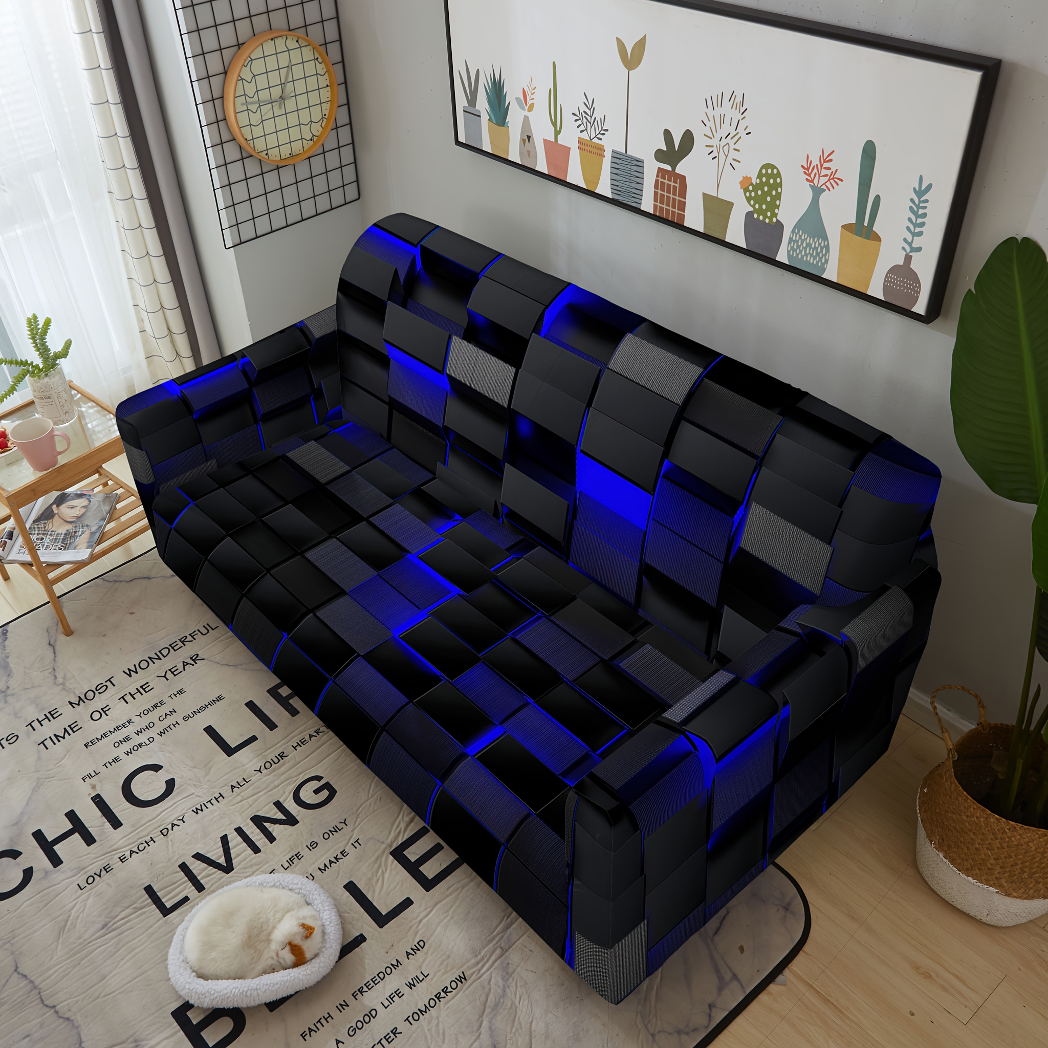 【新品未開封】NEIGHBORHOOD SWANY SOFACOVER 希望商店】NEIGHBORHOOD GRIP SWANY SOFA COVER CE 22AW 雙人露營椅