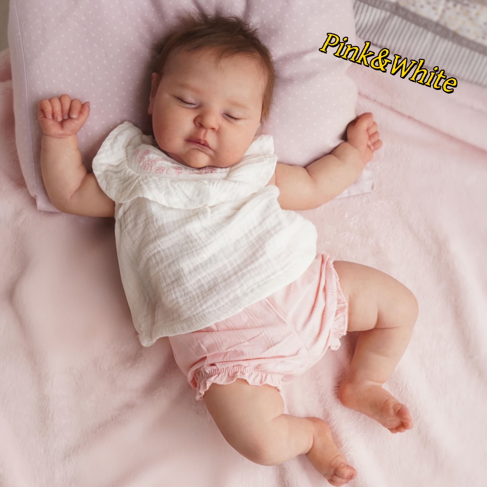 Baby Dolls for Girls, Measuring 20 Inches (50 Realistic Newborn  Baby Doll Toys Are Made of Soft Vinyl And Are Suit