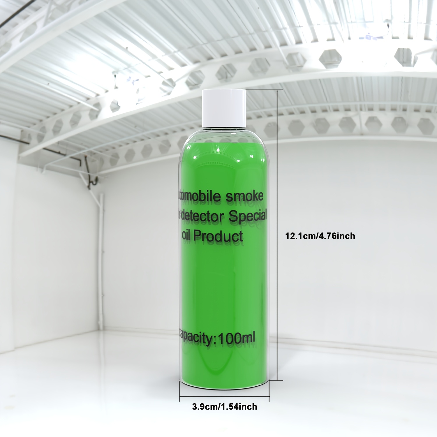 Fluorescent Smoke Leak Detector Liquid 100ml Engine Leak Detection Tester Test Oil Machine Smoke Oil Fluorescent Green