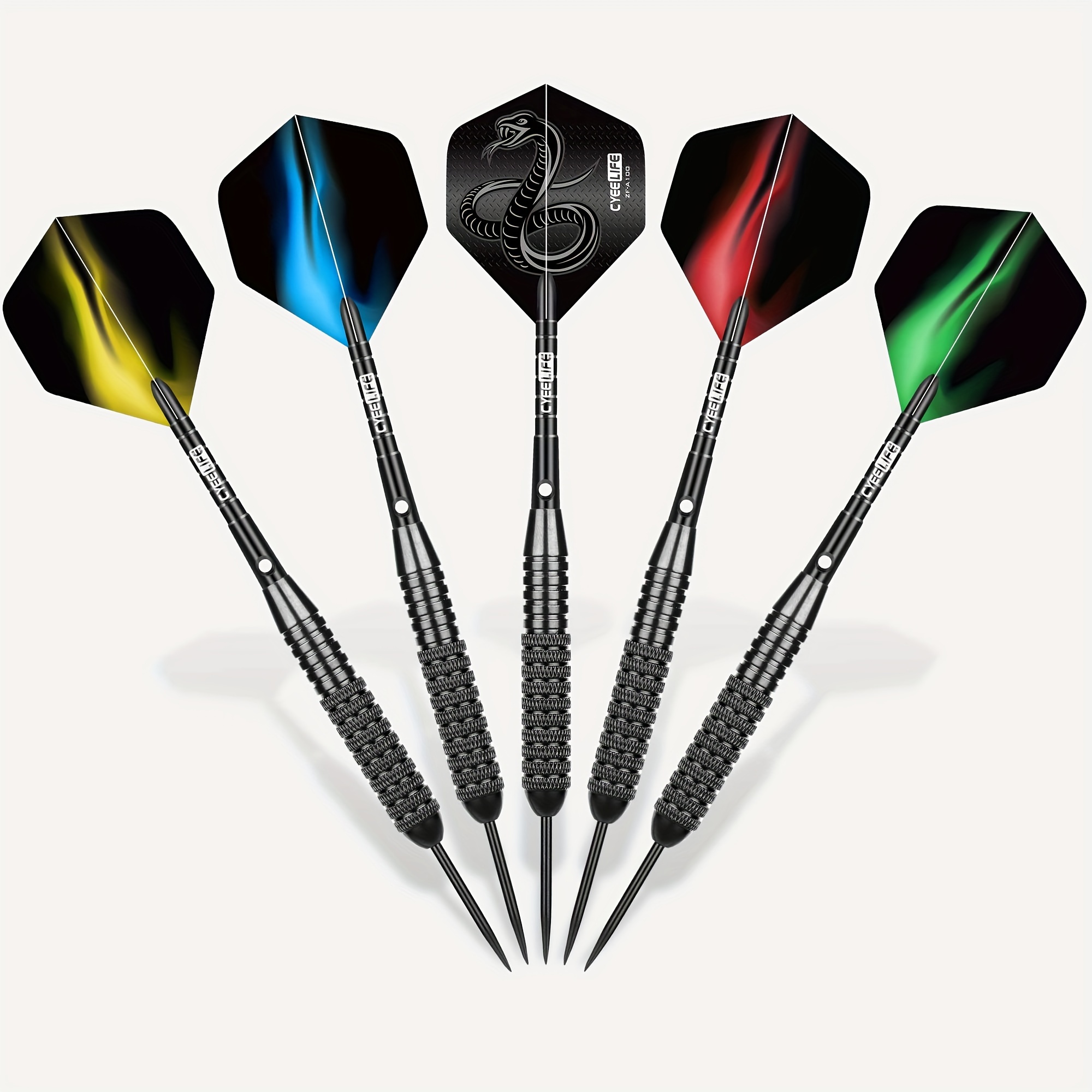 

23g Hard Metal Tip Darts Set, Portable Game Darts For Indoor Outdoor