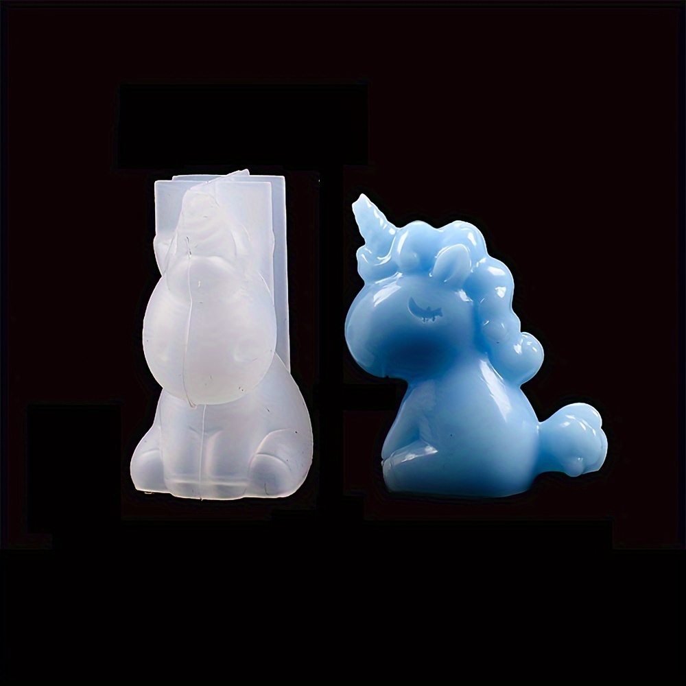 

Unicorn-themed Silicone Resin Mold, Irregular Shape For Diy Crafts And Jewelry Making, Unicorn Silicone Mold