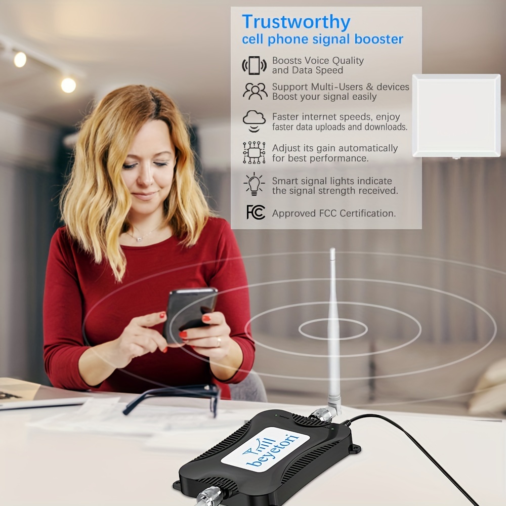 Surecall Wireless Cell Phone Booster For Home Improve Mobile