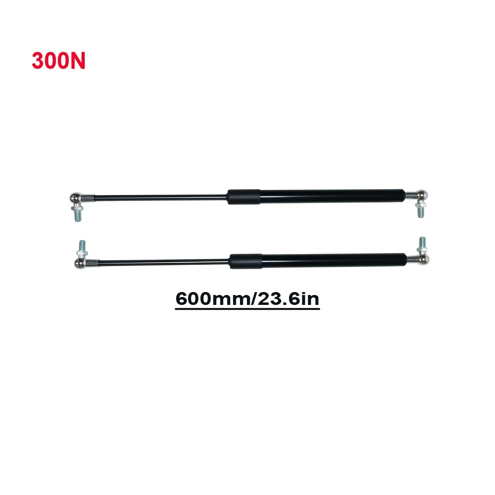 TEMU 2pcs 300n Universal Gas Spring Shock Absorber Hydraulic Lift Support Strut Bar For Rv Bed Car Machine Furniture