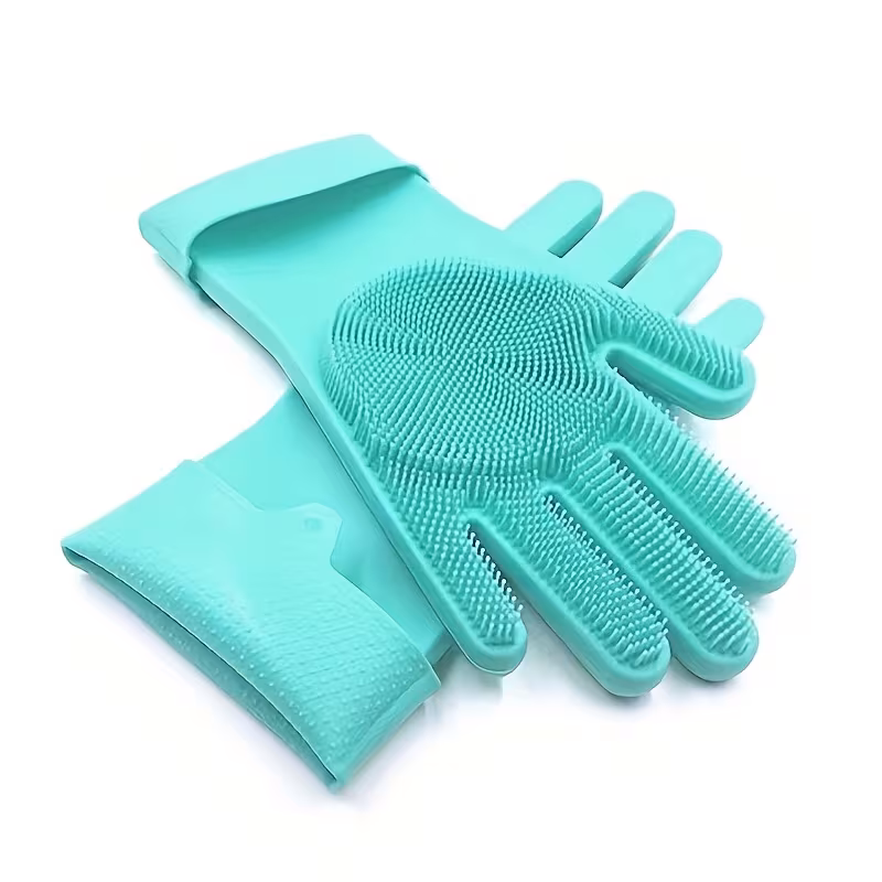 silicone dishwashing gloves durable kitchen gloves for women suitable for bedroom and kitchen use Product details 8