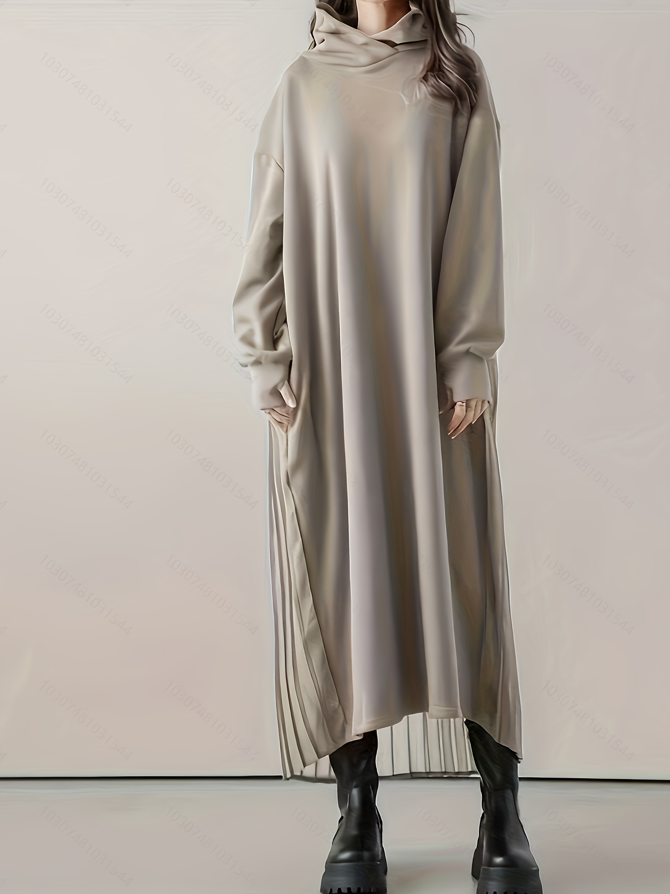 dress korean wrap Lavender Floral Maxi with Fashion Style XL lantern sleeves Grace in White Wrap Midi