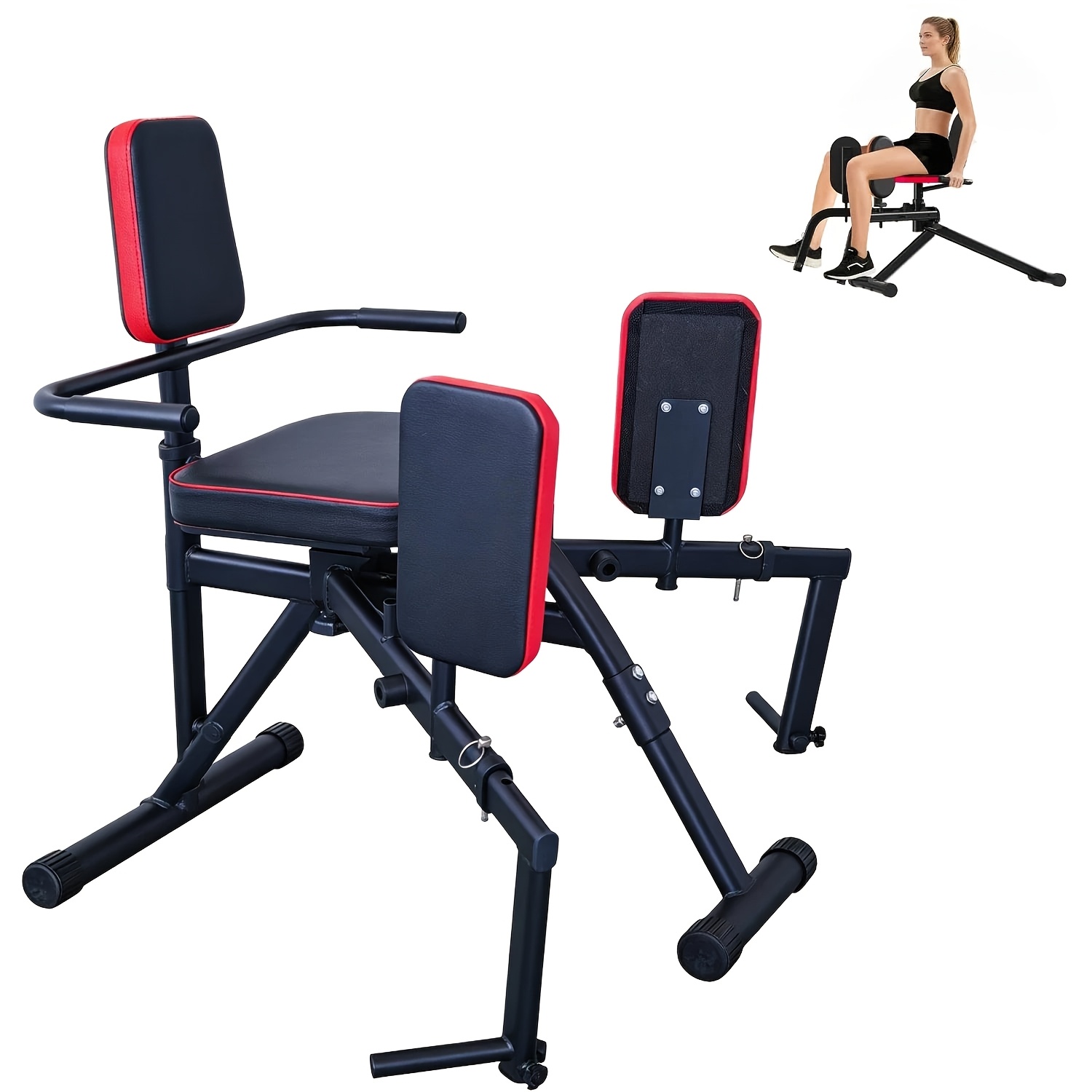 Image of Hip Machine, Glute Trainer, Leg Splitter, Comfortable Leg Stretcher, Without Battery