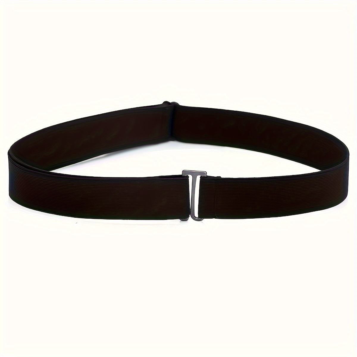 1pc Adjustable Elastic Invisible Belt, Easy Casual Seamless Jeans Belt For Women