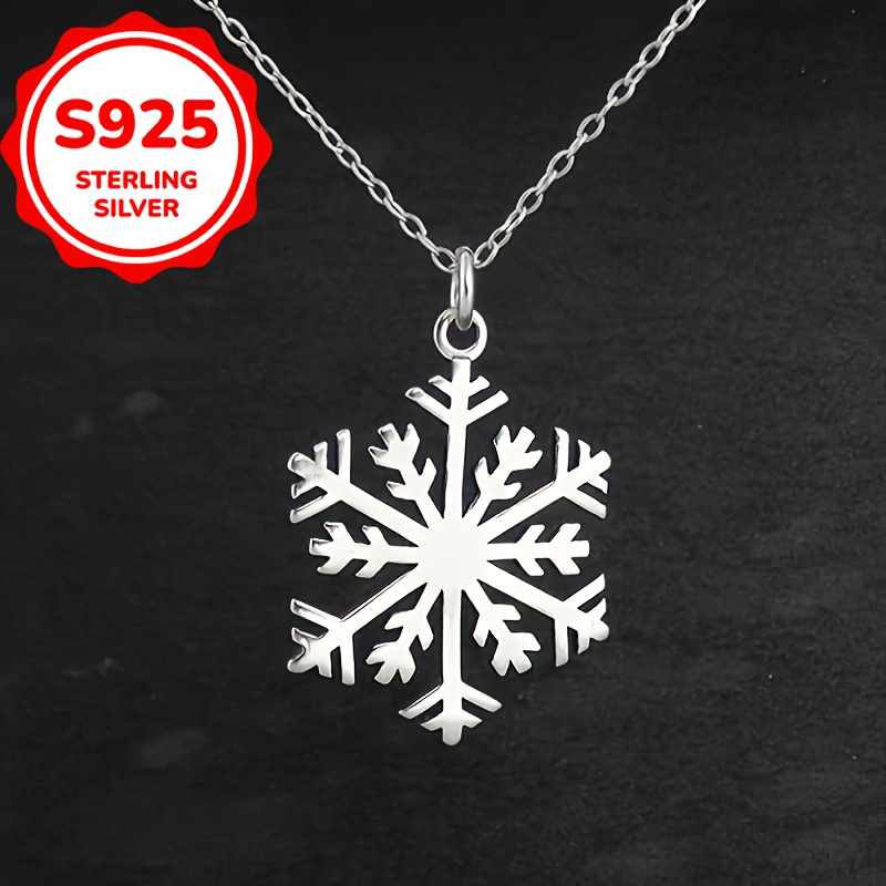 

Collier Pendentif Élégant pour Femme - Argent Sterling S925, Hypoallergénique, Plaqué Or Blanc, Idéal pour ou Cadeau, 4g, Bijoux de Haute Qualité