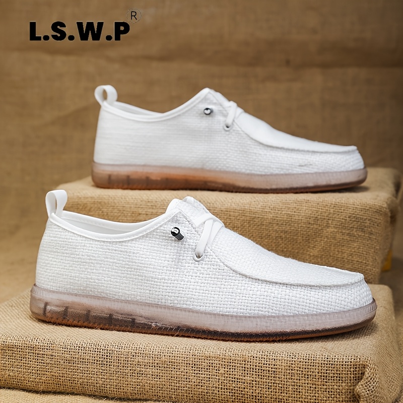 TEMU Men's Loafers And Slip-on Flats, Men's Casual Loafers, New Style, Lightweight Slip-on Flats, Breathable Comfortable Shoes, Breathable Soft Sole,