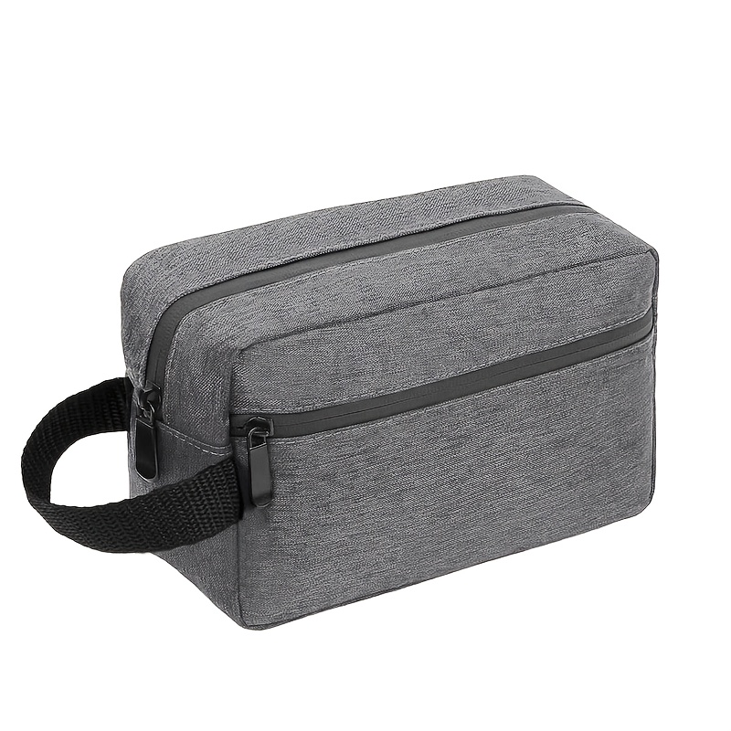 TEMU 1pc Customized Name Toiletry Bag For Men And Women, Portable Travel Storage Bag, Lightweight Toiletry Bag, Personalized Large Capacity Toiletry