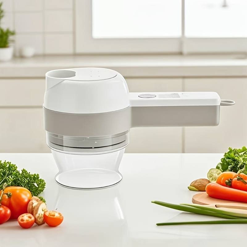 wireless portable multi functional electric food processor handheld vegetable chopper   to   for vegetables   kitchen gadget Product details 0