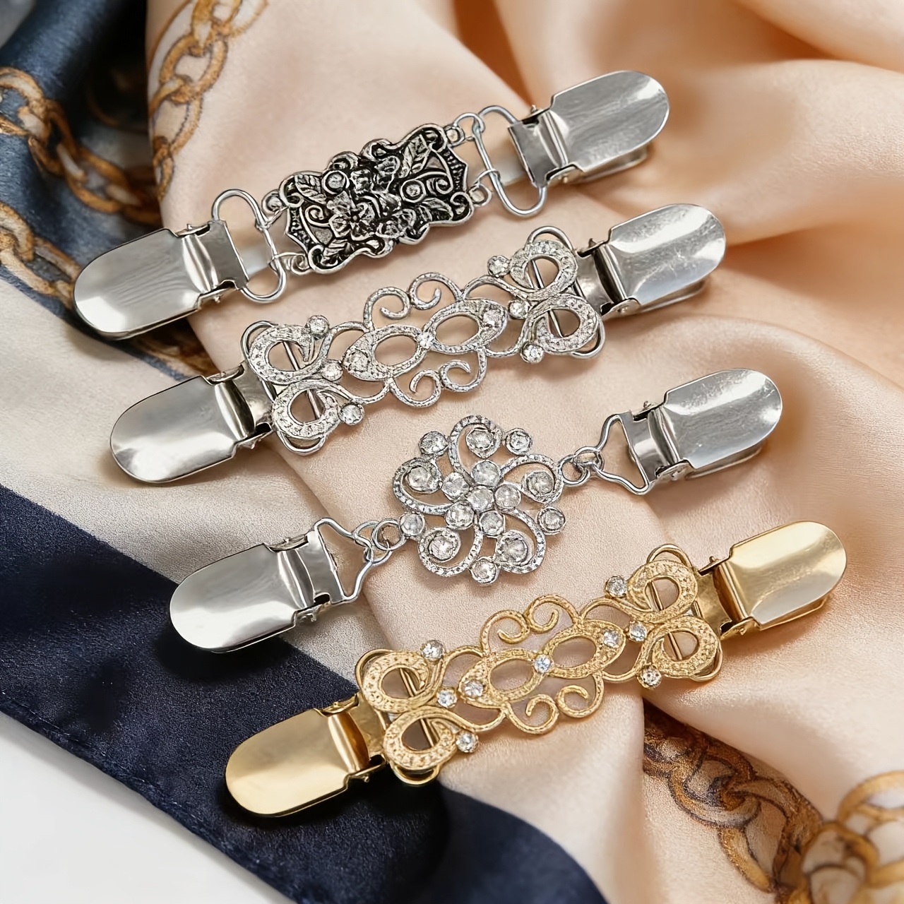 dress cinch clips Foeses 6pcs Fit Set, Scarf Clip, Retro Cardigan Collar Clips, Shirt Clip, Dresss Clips Back Cinch, Shawl Clip Sweater Clips, Coat ensuring a firm grip Unique Bargains Dress Cinch Clips