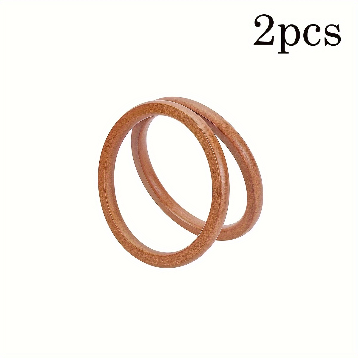 Image of 2pcs Handle, Shape Purse Handles Replacement Decorative Purse Handle For Beach Bag Handbags Straw Bag Purse Handles, Wallet Making, Diy Wallet Making