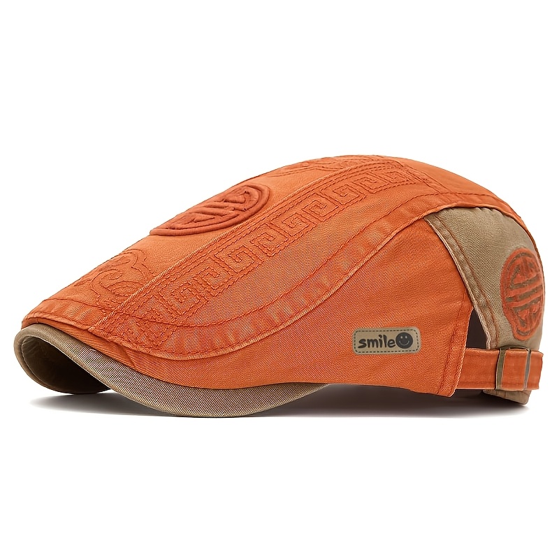 TEMU Men's Hat Retro Hat British Style Flat Cap, Men's Hat Retro Hat Flat , Retro Casual. Suitable For , Daily Headwear, Festivals, Casual And Formal