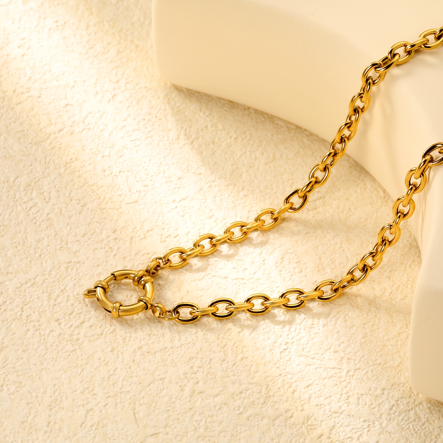 Multi-layer 316 Stainless Steel 18K Gold-Plated Necklace