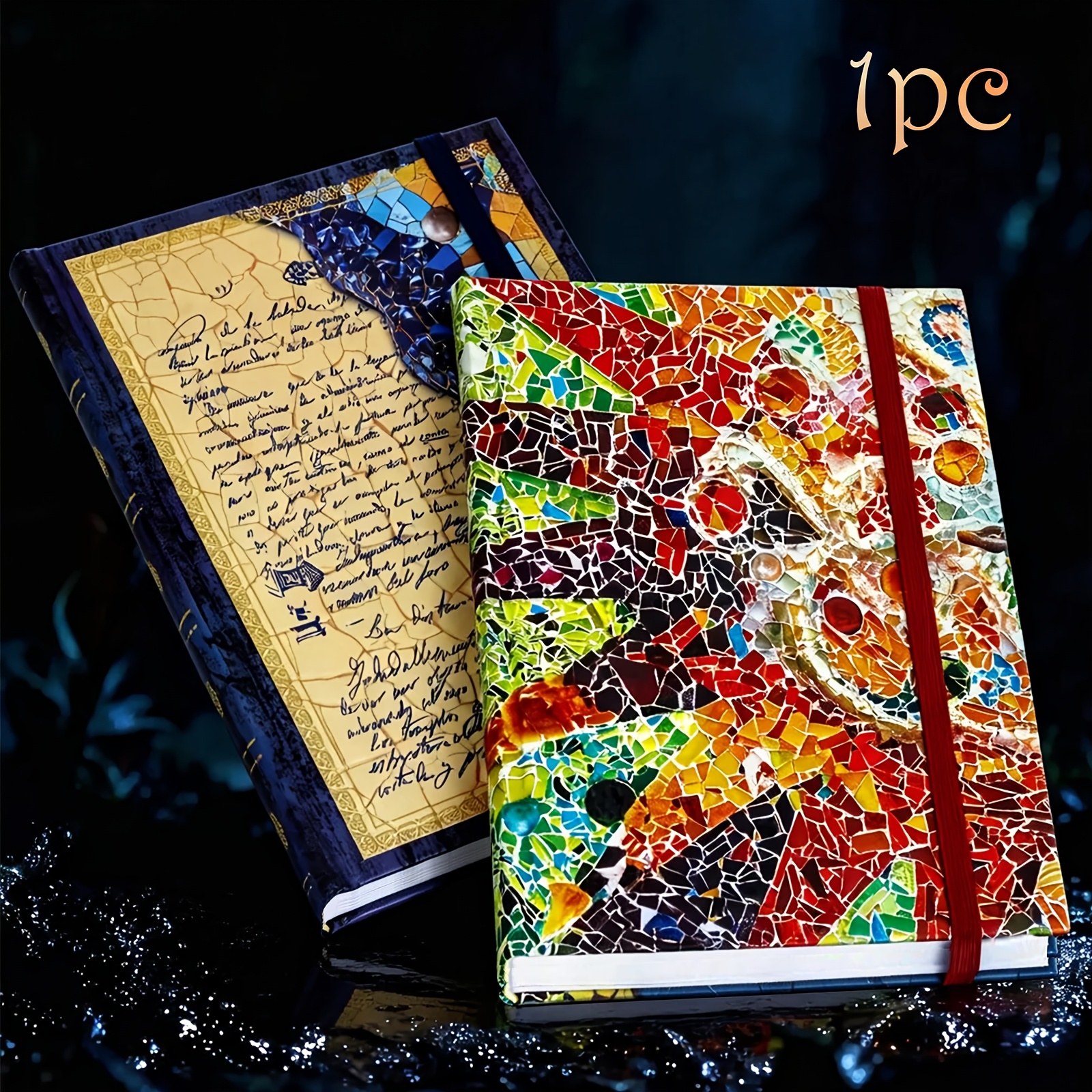Gaudi Art Mosaic Embossed Hardcover Sketchbook