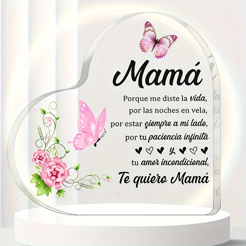 

Mom Acrylic Keepsake - Perfect Gift For Day, Birthdays &