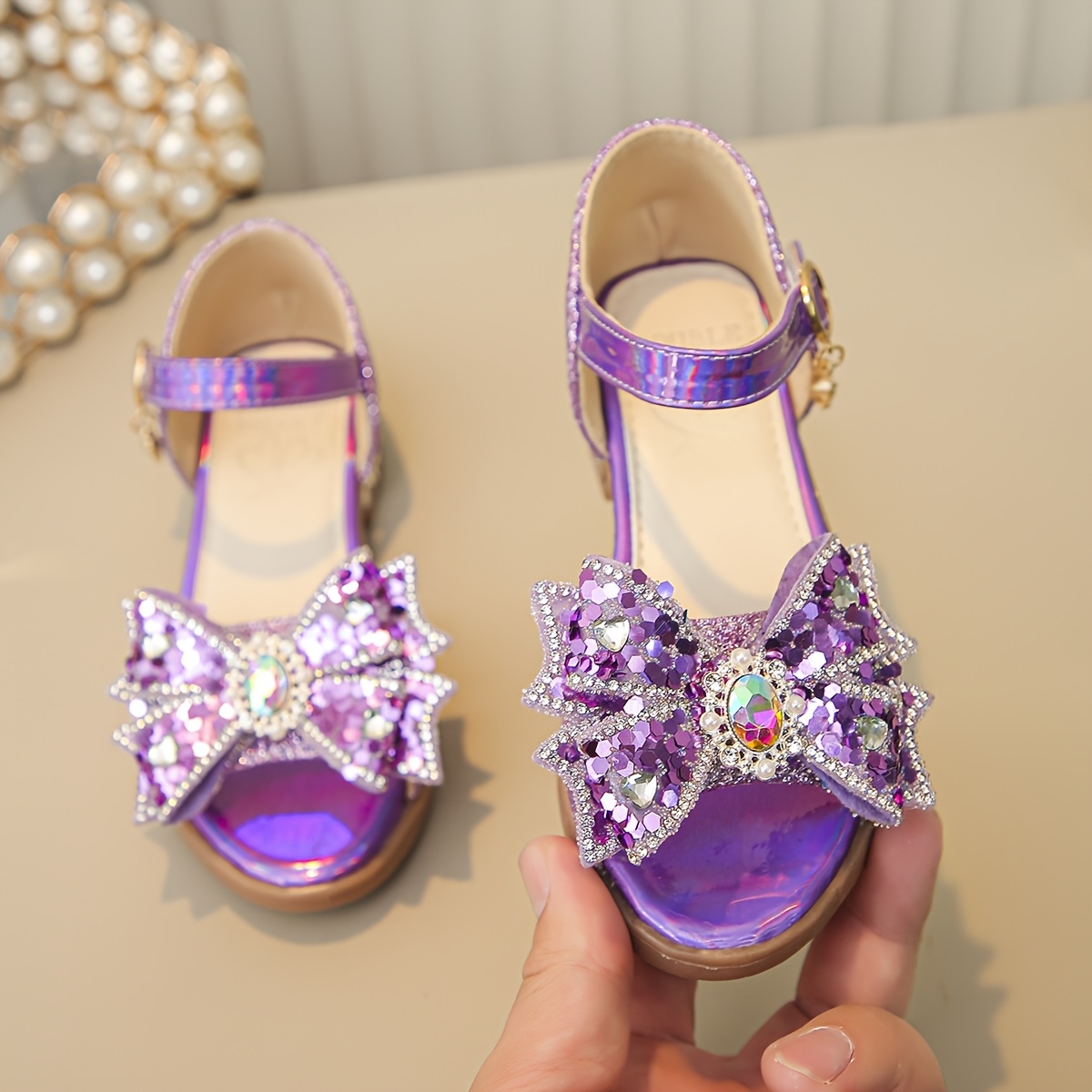 princess dress up shoes 3pc Pastel Shoe Set - Royalty Kids High Heel Slip-On on sandals with a 2 kid's disney princess™ dress-up shoes
