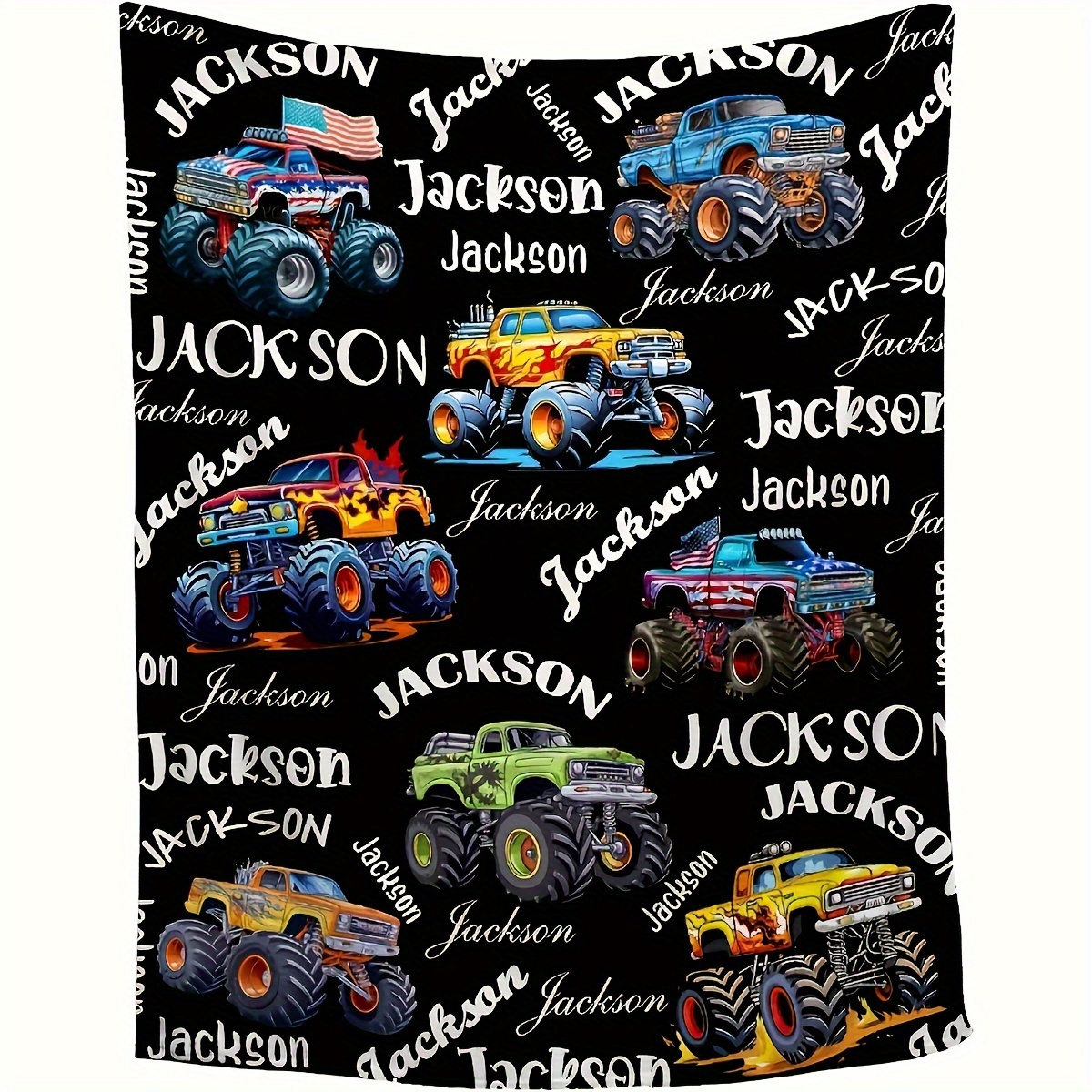 

1pc Monsters Blanket, , All-, , , -tear, , -use For Bed, Sofa, , For & , 200-250g Polyester Polyester Lining