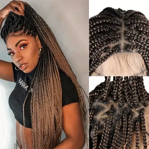 braided wig sold on Temu United States