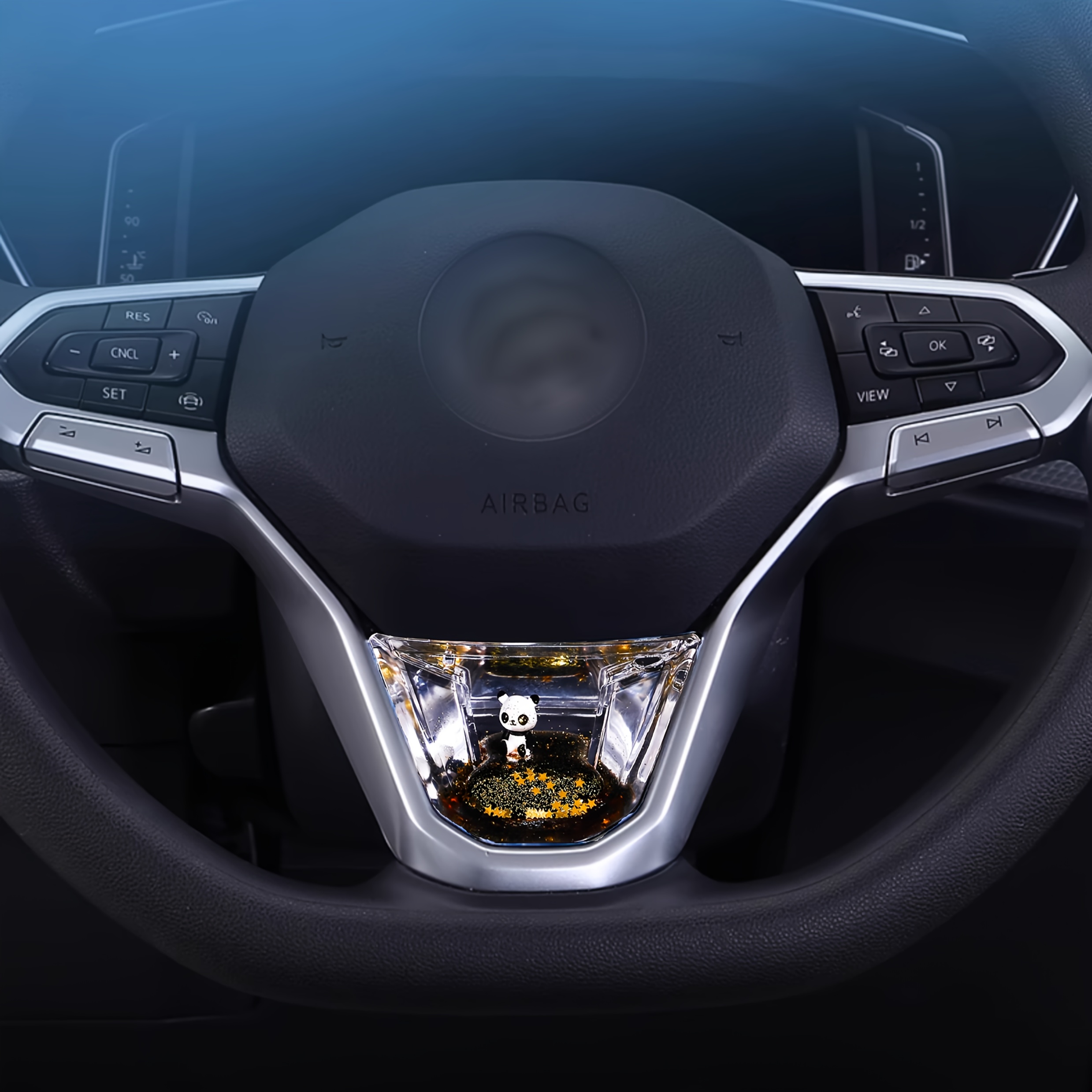 Cool Dynamic Steering Wheel Decoration, For Vw For Models, For Vw / Cc/ Jetta6/ Tiguan L/ Golf/ Id3/ 4/ 6/ Bora/ / / / / / /
