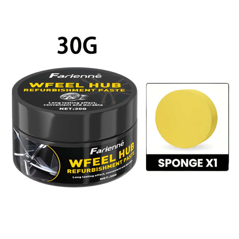 Universal Wheel Repair Suit-alloy Rim Scratch Remover, Oxidation Polishing Paste, Auto Wheel Polishing Paste