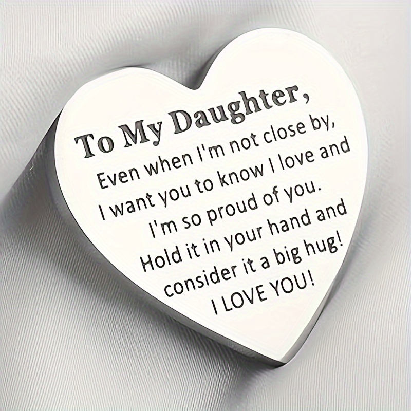 

To My Daughter Heart Shaped : A Loving Gift From Mom And Dad