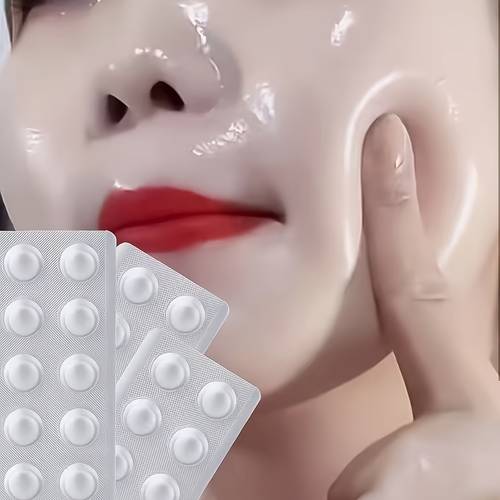 20 tablets l vitamin c solid essence tablets facial moisturizing and firming essence