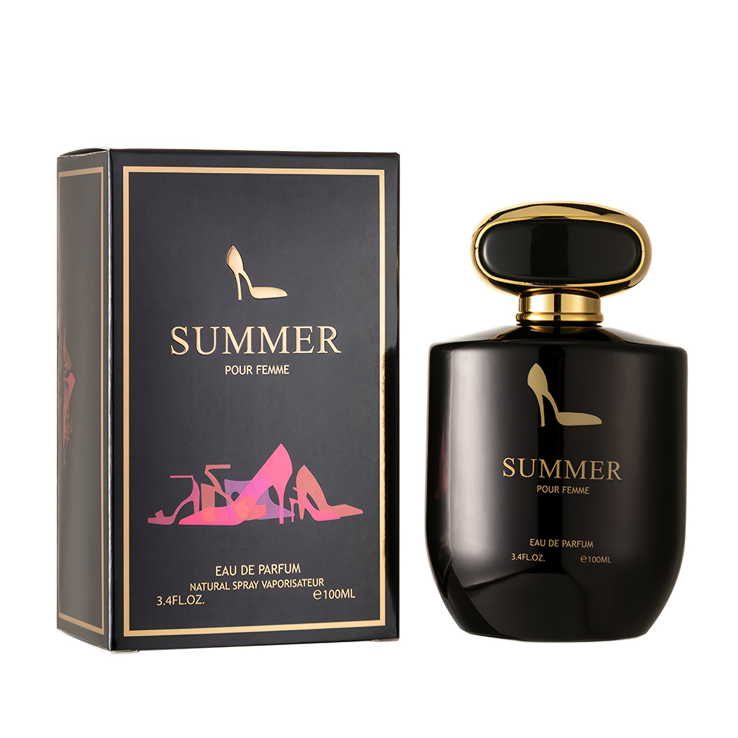 Midsummer Eau De Toilette For Women 100ml/3.4 Oz - Floral And Fruity Notes - Suitable For Daily Beach, Holiday, Evening Occasions - Exclusive Summer Festival Gift - Eau De Toilette For Women